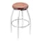 Holland Bar Stool Co 30" Swivel Bar Stool, Chrome Finish, Med Maple Seat 80230CHMedMpl - alternate 1